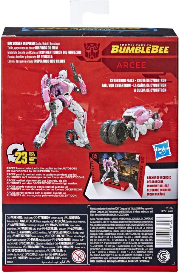 Transformers Studio Series 85 Deluxe Transformers Bumblebee Arcee  (8 of 12)